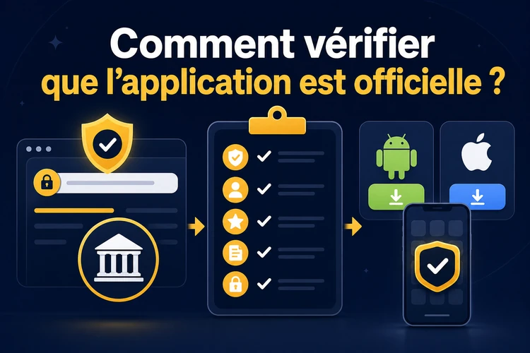 Comment vérifier que l'application est officielle?