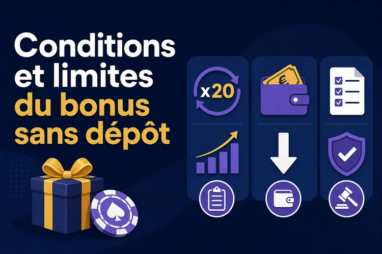 Conditions et limites du bonus sans dépôt