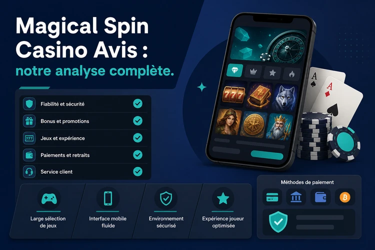 Magical Spin Casino Avis: notre analyse complète
