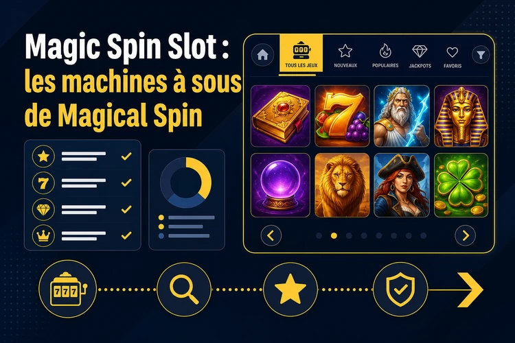 Magic Spin Slot: les machines à sous de Magical Spin