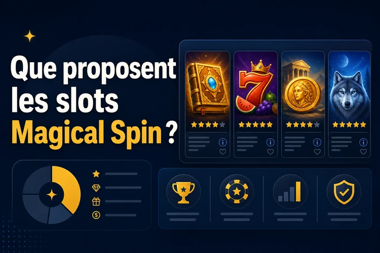 Que proposent les slots Magical Spin?