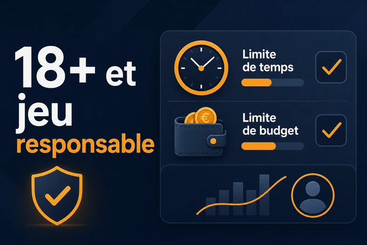 18+ Et jeu responsable